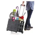 Carrinho De Compras Feira Mercado Dobravel Carro de ferramentas suporta até 25kg
