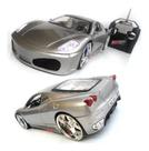 Carrinho De Controle Remoto Carro Perfect Com Led Prata