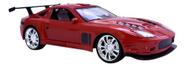 Carrinho de Controle Remoto Champion Vermelho Dm Toys - 3912