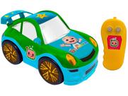 Carrinho de Controle Remoto Cocomelon - Hora do Passeio 3 Funções Candide Colorido