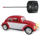 Carrinho De Controle Remoto Fusca Clássico Brinquedo Com Luz Carrinho De Controle Remoto Fusca Clássico Brinquedo Com Luz