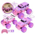 Carrinho De Controle Remoto Monster Truck Fusca Rosa Recarregável Jeep Infantil Brinquedo Off-Road Infantil Kizumba Carrinho De Controle Remoto Monster Truck Fusca Rosa Recarregável Jeep Infantil Brinquedo Off-Road Infantil Kizumba