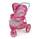 Carrinho de corrida Doll Baby Alive Pink & Rainbow 60 cm a mais de 3 anos Carrinho de corrida Doll Baby Alive Pink & Rainbow 60 cm a mais de 3 anos