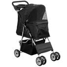 Carrinho de estimação VIVO STROLR-V001K para gato, cachorro e muito mais preto