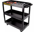 Carrinho De Ferramentas Profissional Para Mecanico Oficina The Black Tools