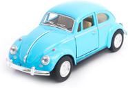 Carrinho De Ferro Miniatura Volkswagen Classical Beetle 1967 Fusca 1:32