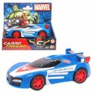 Carrinho de Fricção Capitão América Fantastic Car Marvel
