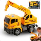 Carrinho de fricção guincho com luz e pilhas 1:20 public heroes shiny toys