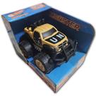 Carrinho De Fricção Monster Trucks Possantes Wellkids Amarel