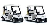 Carrinho de golfe de brinquedo KinsFun Die Cast Metal Pullback Action 11 cm