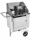 Carrinho de Hot Dog Cefaz Econômico Branco Simples Rodas Maciças BEC03M