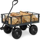 Carrinho de jardim utilitário Best Choice 400 libras com laterais removíveis