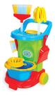 Carrinho de limpeza cleaning trolley - colorido