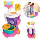 Carrinho De Limpeza Infantil Maral Cleaning Trolley Rosa