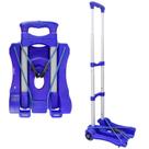 Carrinho de mão dobrável e Dolly Sutekus Lightweight 50kg azul