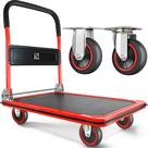 Carrinho de mão Push Cart Dolly Wellmax Moving Platform 300 kg Carrinho de mão Push Cart Dolly Wellmax Moving Platform 300 kg