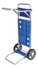 Carrinho de mesa de praia portátil dobrável de alumínio azul Mor Carrinho de mesa de praia portátil dobrável de alumínio azul Mor