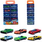 Carrinho de Metal Die Cast Roda Livre Maleta Garagem 1:64 - Castela