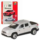Carrinho De Metal Fiat Toro 1:64 Original, CKS Toys, Pneus De Borracha, Miniatura De Colecionador