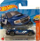 Carrinho de Metal Fundido Hot Wheels Ford Maverick Custom 22 Azul