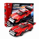 Carrinho De Montar Carro Esportivo Vermelho 199 Peças Blocos Infantil Modelo Corrida Educativo Criativo Crianças +3 Anos Carrinho De Montar Carro Esportivo Vermelho 199 Peças Blocos Infantil Modelo Corrida Educativo Criativo Crianças +3 Anos