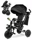 Carrinho de passeio de triciclo KRIDDO 8 em 1 dobrável para 18 a 5 anos, cinza Carrinho de passeio de triciclo KRIDDO 8 em 1 dobrável para 18 a 5 anos, cinza