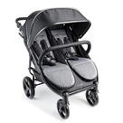 Carrinho de passeio duplo Gaggle Roadster Duo Side by Side Black