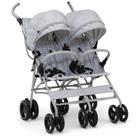 Carrinho de passeio duplo GAP BabyGap Classic Side-by-Side Grey Carrinho de passeio duplo GAP BabyGap Classic Side-by-Side Grey