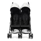 Carrinho de passeio duplo Summer Infant 3Dlite leve preto