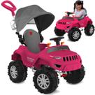 Carrinho de Passeio e Pedal Bandeirante Super Banjipe Pink