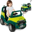 Carrinho de Passeio e Pedal Empurrador Calesita Diipi Verde Carrinho de Passeio e Pedal Empurrador Calesita Diipi Verde