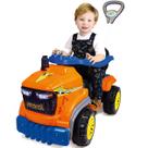 Carrinho de Passeio e Pedal Maral Tractor Agro Laranja 25kg