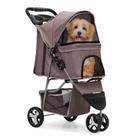 Carrinho de Passeio para Cães MoniBloom Dobrável - Com Capa de Proteção