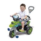 Carrinho De Passeio Triciclo Infantil Moto Trail Verde - Maral
