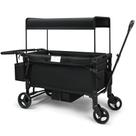 Carrinho de passeio VOOI W2 de 2 lugares dobrável para crianças com arneses