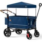 Carrinho de passeio Wagon EVER ADVANCED com zíper lateral para 2 crianças azul