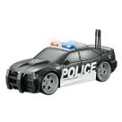 Carrinho de Polícia de Fricção com Luz e Som - City Service - Preto - 1:16 - Yes Toys Carrinho de Polícia de Fricção com Luz e Som - City Service - Preto - 1:16 - Yes Toys