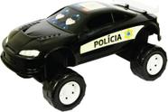 Carrinho de Policia Turbo Off-Road Preto