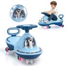Carrinho de Rolimã Infantil Musical com Luzes LED Volante 360 Seguro Antiderrapante Menino Menina Gira Gira Twister Carrinho de Rolimã Infantil Musical com Luzes LED Volante 360 Seguro Antiderrapante Menino Menina Gira Gira Twister