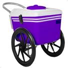 Carrinho De Sorvete 300 Picolés T350 Thermototal Roxo com Branco