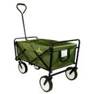 Carrinho de Transporte Dobrável 80Kg Roller Verde Guepardo