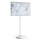 Carrinho de TV FITUEYES Design Small Rolling para TV de 24-48" branco