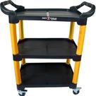 Carrinho Detailers Com 3 Plateleiras Sigma Tools Cor Amarelo Carrinho Detailers Com 3 Plateleiras Sigma Tools Cor Amarelo