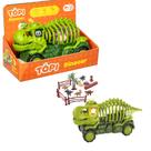 Carrinho Dinossauro Dinocar com Luzes, Som e Acessórios Verde