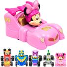 Carrinho Disney Personagens Mickey Mouse Brinquedo Infantil Carro Com Fricção - EBN Kids