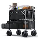 Carrinho dobrável Everyfun 218 kg Double Decker 480 L com bolsa