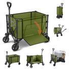 Carrinho dobrável Raynesys 100kg/120L com rodas verdes Carrinho dobrável Raynesys 100kg/120L com rodas verdes