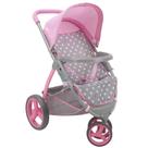 Carrinho Doll Jogger 509 Crew Cotton Candy Pink para bonecas de até 24 anos