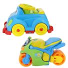 Carrinho e Motinha Mini Racers