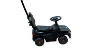 Carrinho Elétrico Infantil com Empurrador - Preto